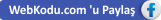 Webkodu, webkodu facebook paylaş